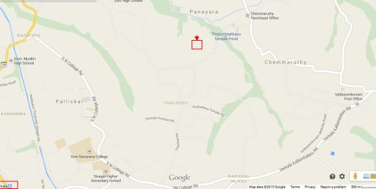 Residential Plot for Sale Near Varkala in Panayara, Thiruvananthapuram