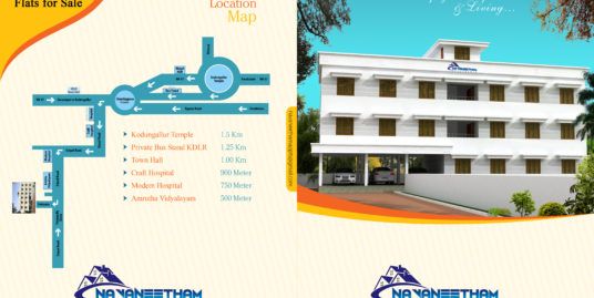 Residential Building With Five 3 Bedroom Apartments For Sale Near Kodungallur Temple