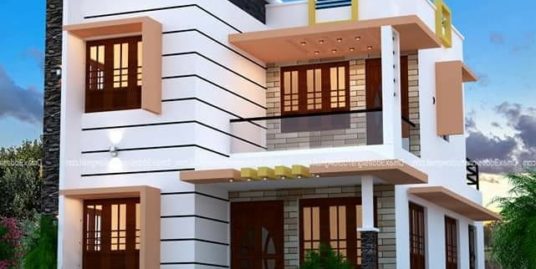 3 bhk double story fully furnished  house at heart part of kizhakkambalam for Sale