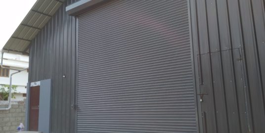 Godown 21X12X6 Mtr inside space for rent- Near Kodungallur town, Contact 8943915494