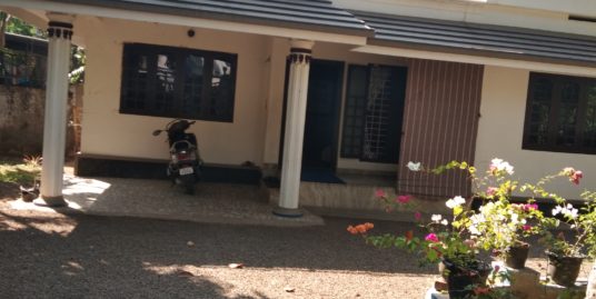 Single Storied House on 10.25 Cents For Sale In Kodungallur