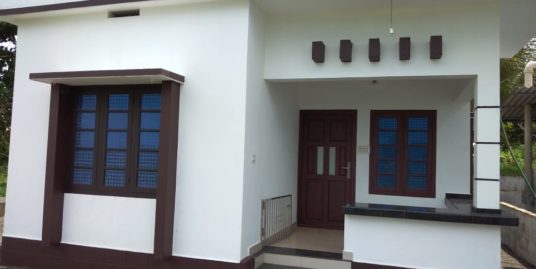 2BHK House in 4 cent Plot For Sale in Porunnummal,Malappuram