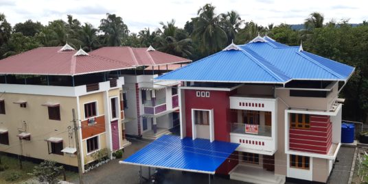 For rent Furnished 1/2/3 Bhk Villas at Trichur Govt Medical College( MG Kavu)