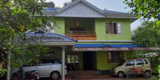 Residential House and land for sale at Nalukody, near Changanassery