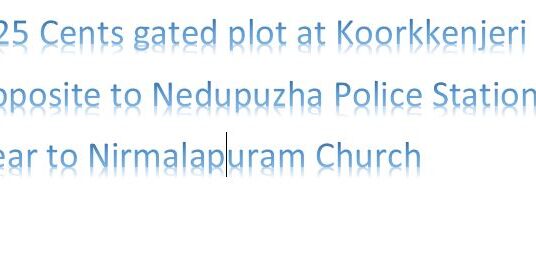 9.25 cents at Koorkkenjeri