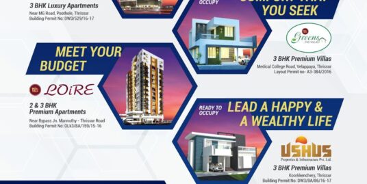 Flats in thrissur | Builders in thrissur