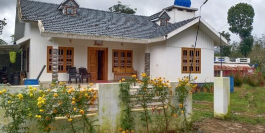 75 cents plot and 1750 sq ft house for sale in Payyampilly, Wayanad