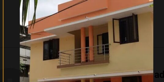 Furnished House for rent in Thrissur town close to PC Thomas coaching centre.