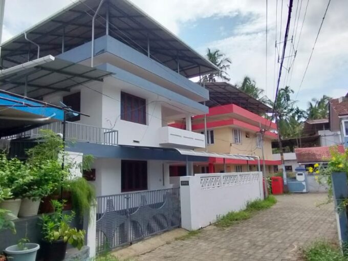 3 BHK House for Rent near Town Hall, Thrissur